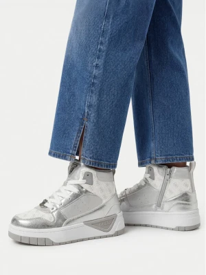 Guess Sneakersy CEO-BIC29272JJKF3GG01 Srebrny