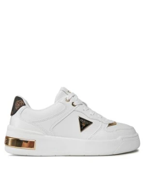 Guess Sneakersy Clarkz2 FLPCLK FAL12 Biały