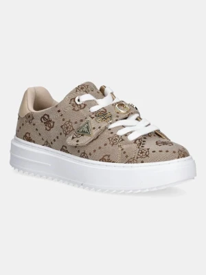 Guess sneakersy DRIFT2 damskie kolor beżowy FLTDR2 FAL12