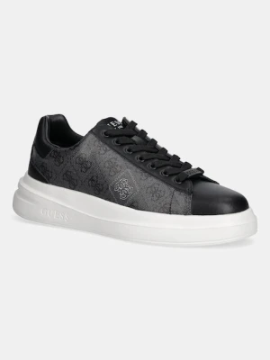 Guess sneakersy ELBA męskie kolor czarny FMFLBA FAB12