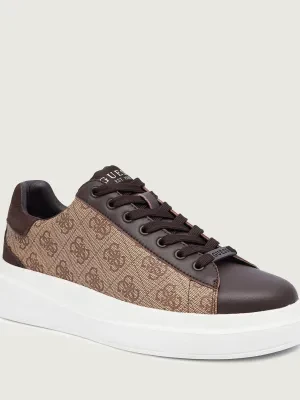 Guess Sneakersy ELBA | z dodatkiem skóry