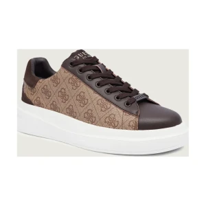 Guess Sneakersy ELBA | z dodatkiem skóry