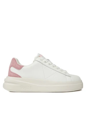 Guess Sneakersy Elbina FLJELB LEA12 Biały