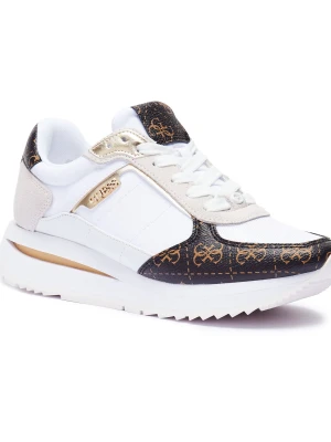 Guess Sneakersy Energy3 | zamsz biały