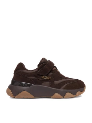 Guess Sneakersy EO-CP40GG24W2026 Brązowy ciemny