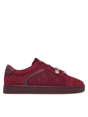 Guess Sneakersy FLFJAR FAL12 Bordowy