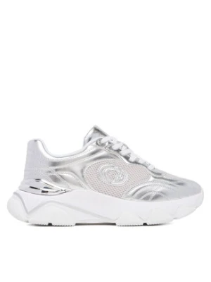 Guess Sneakersy FLFMRZ ELE12 Srebrny