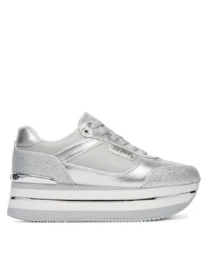 Guess Sneakersy FLJHN3 LEL12 Srebrny