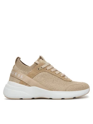 Guess Sneakersy FLJMLD FAB12 Beżowy