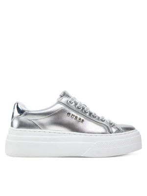 Guess Sneakersy FLJMRI LEL12 Srebrny