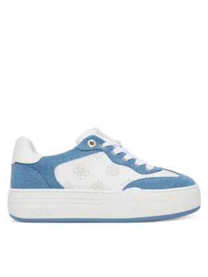 Guess Sneakersy FLPSW4 DEN12 Biały
