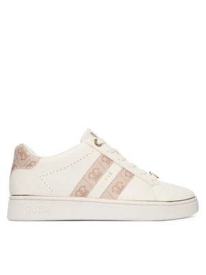 Guess Sneakersy FLTBRL ELE12 Kremowy