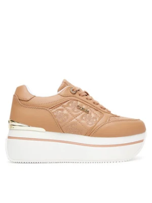Guess Sneakersy FLTCM9 FAL12 Beżowy