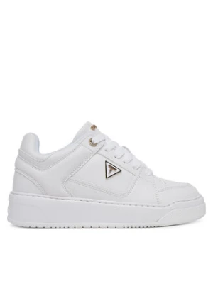 Guess Sneakersy FLTDEL ELE12 Biały