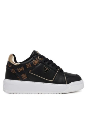 Guess Sneakersy FLTDEL FAL12 Czarny