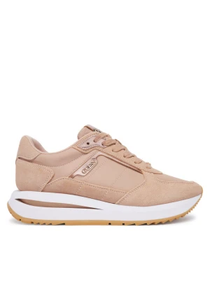 Guess Sneakersy FLTEG5 LEA12 Różowy