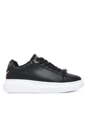 Guess Sneakersy FLTFRE LEA12 Czarny