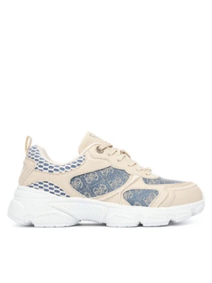 Guess Sneakersy FLTIDY ELE12 Beżowy