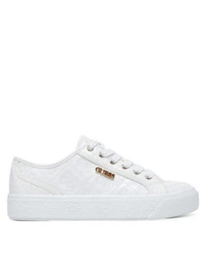 Guess Sneakersy FLTJLV FAL12 Biały