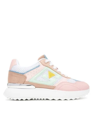 Guess Sneakersy FLTKOR ELE12 Różowy