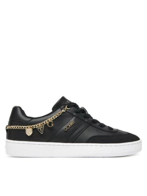 Guess Sneakersy FLTNAO LEA12 Czarny