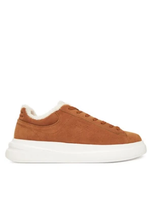 Guess Sneakersy FMFBAN LEP12 Brązowy