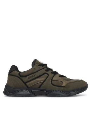 Guess Sneakersy FMFCAR ELE12 Zielony