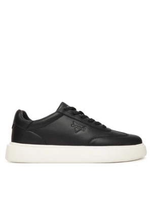 Guess Sneakersy FMFPLA LEA12 Czarny