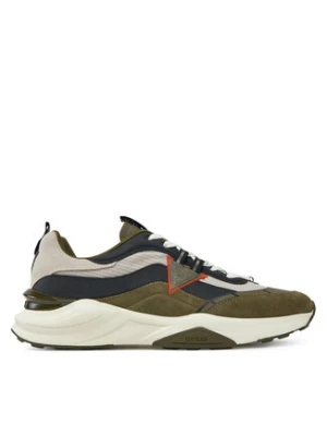 Guess Sneakersy FMJVALELL12 Zielony
