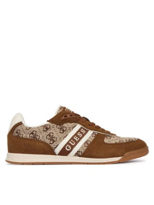 Guess Sneakersy FMTDIV SUE12 Brązowy