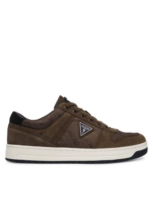 Guess Sneakersy FMTUDD SUE12 Brązowy ciemny