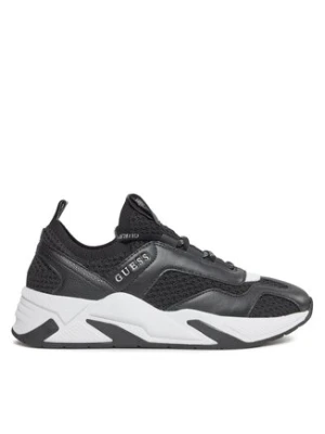 Guess Sneakersy Geniver2 FLPGE2 FAB12 Czarny