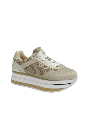 Guess Sneakersy HANSIN beżowy