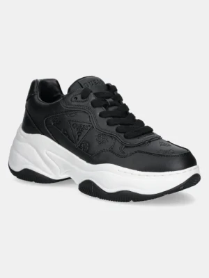 Guess sneakersy HAPYY damskie kolor czarny FLPHAP FAL12