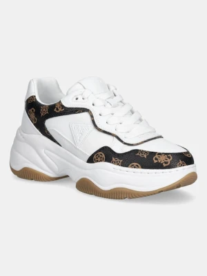 Guess sneakersy HAPYY3 damskie kolor biały FLTHPY FAL12