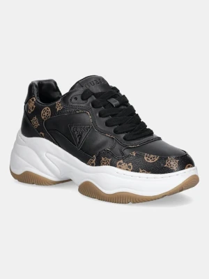 Guess sneakersy HAPYY3 damskie kolor czarny FLTHPY FAL12