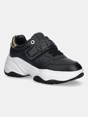 Guess sneakersy HELINN damskie kolor czarny FLFHNN ELE12