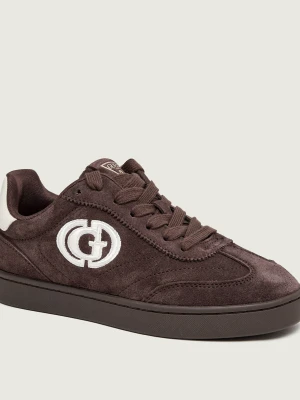 Guess Sneakersy Jacek | zamsz brązowy