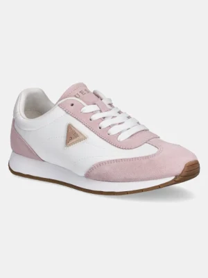 Guess sneakersy JOGGIN damskie kolor różowy FLJJOG SUE12