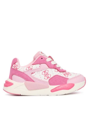 Guess Sneakersy K5BZ48 WO130 Różowy