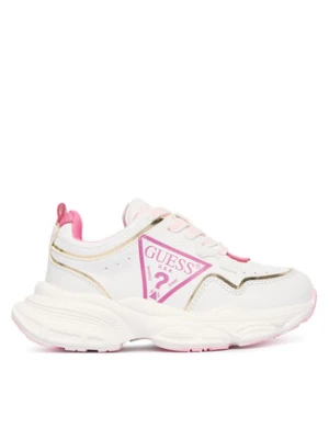 Guess Sneakersy K5BZ50 WO120 Biały