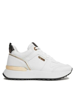 Guess Sneakersy Kaddy FL8DDY ELE12 Biały