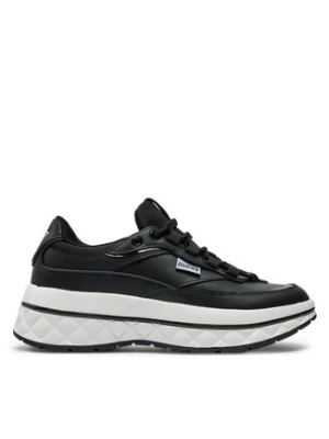 Guess Sneakersy Kyrki FLTKYR LEA12 Czarny