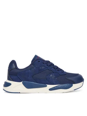 Guess Sneakersy L5BZ08 L0870 Granatowy