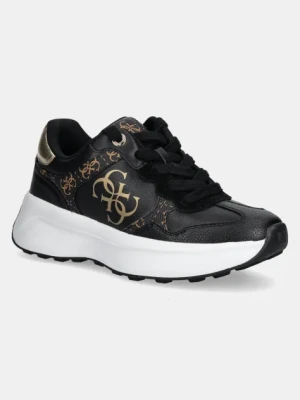 Guess sneakersy LUCKEI damskie kolor czarny FLPLUC FAL12