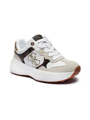 Guess Sneakersy LUCKEI | z dodatkiem skóry