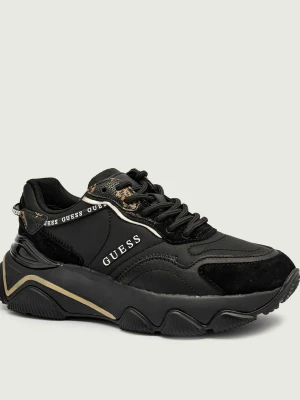 Guess Sneakersy MICOLA | zamsz | z dodatkiem skóry