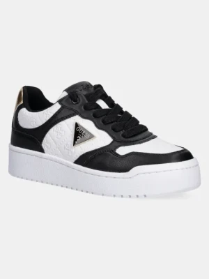 Guess sneakersy MIRAM6 damskie kolor czarny FLJMI6 FAL12