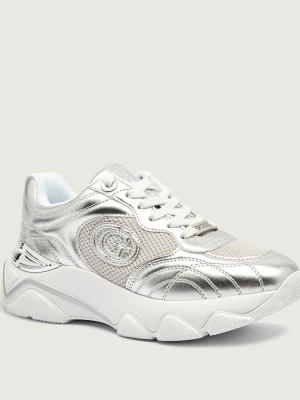 Guess Sneakersy MORRIZ srebrny