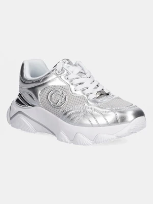 Guess sneakersy MORRIZ damskie kolor srebrny FLFMRZ ELE12